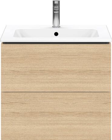 Vanity unit wall-mounted, LC624003030 Natural oak Matt, Decor