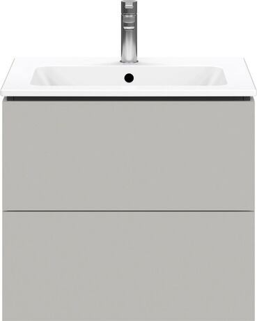 Vanity unit wall-mounted, LC624000707 Concrete grey Matt, Decor