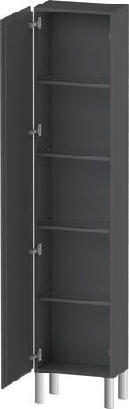 Tall cabinet, LC1170L4949 Hinge position: Left, Graphite Matt, Decor