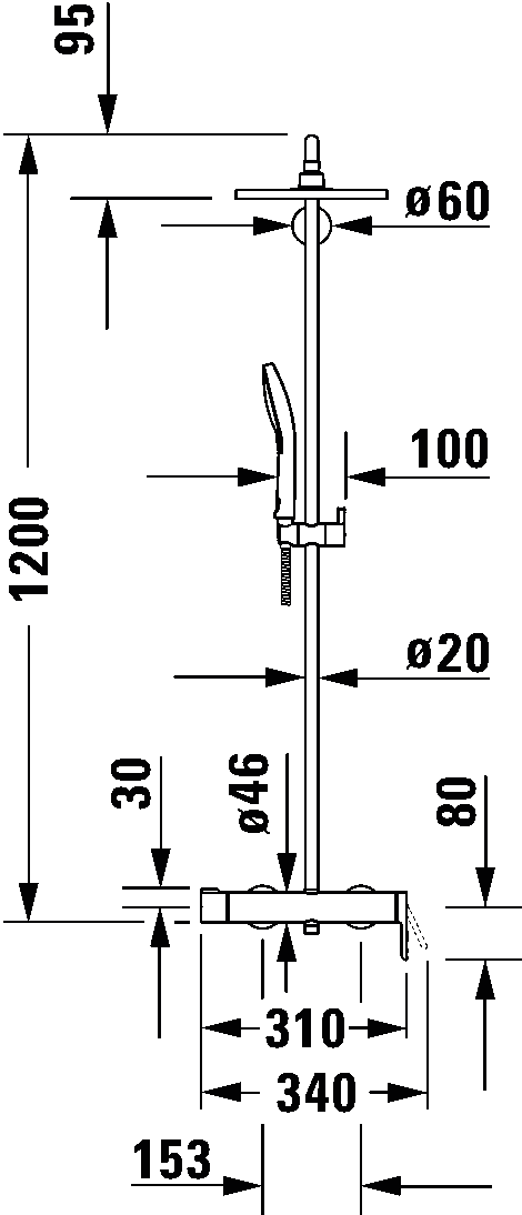 Duschsystem, C14280007