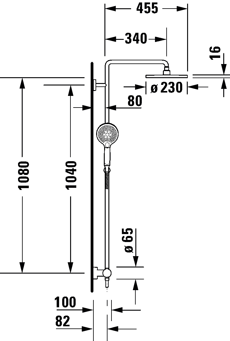 Duschsystem, C14280007