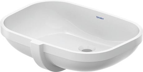 Built-in basin, 0338560000 Washbasin version: undercounter, 560x430 mm, White High Gloss