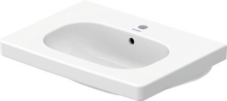 Washbasin, 03426500002 White High Gloss, Number of washing areas: 1 Middle, Number of faucet holes per wash area: 1 Middle, Back side glazed: No