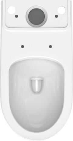 Two-piece toilet, 2188010000 White High Gloss, Flush water quantity: 5/3,5 l