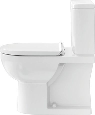 Two-piece toilet, 2188010085 White High Gloss, Flush water quantity: 4,8 l