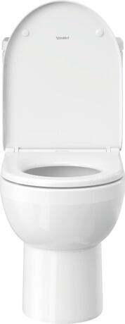 Two-piece toilet, 2188010085 White High Gloss, Flush water quantity: 4,8 l