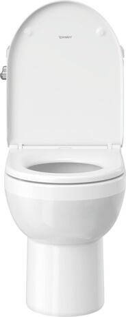 One-piece toilet, 2195010002 White High Gloss, Single Flush, Flush operation position: Left