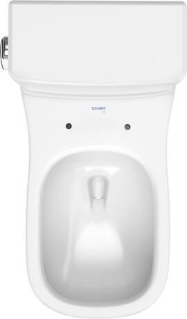 One-piece toilet, 0113010001 White High Gloss, Single Flush, Flush operation position: Left