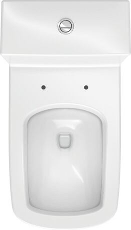 One-piece toilet, 2157010083 White High Gloss, Dual Flush, Flush water quantity: 5/3,5 l, Flush operation position: Top