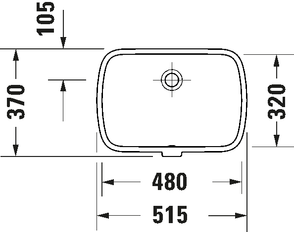 Built-in basin, 039848