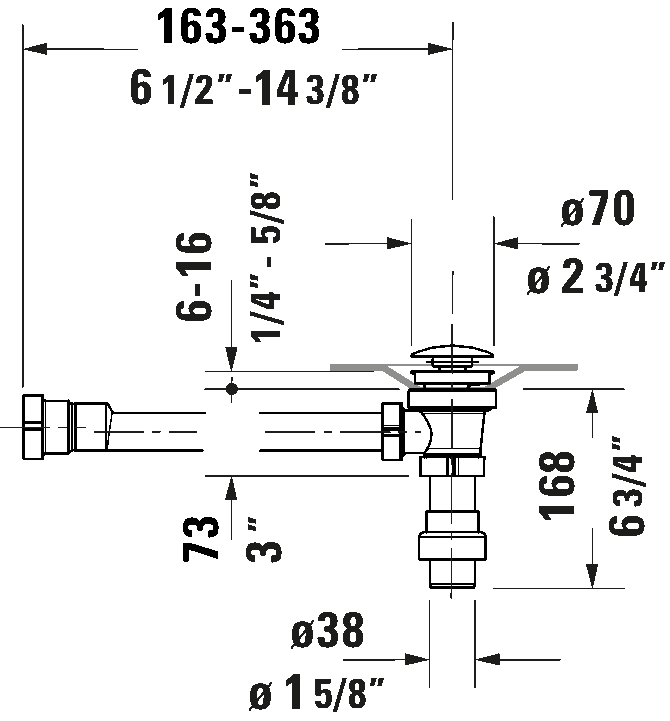 Waste and overflow, 790249
