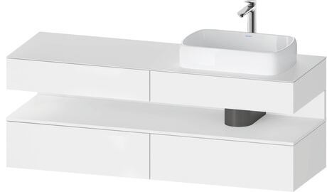 Qatego - Console vanity unit wall-mounted