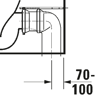 Toilet close-coupled, 219709