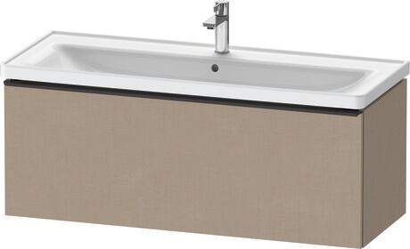 Vanity unit wall-mounted, DE42910BD750000 Linen Matt, Decor, Handle Diamond black