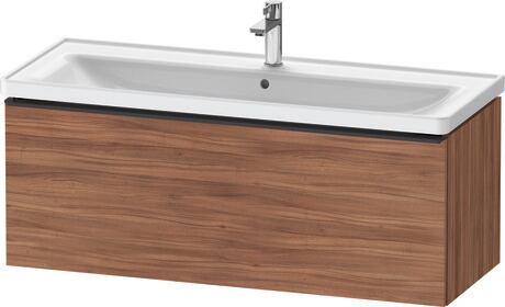 Vanity unit wall-mounted, DE42910BD790000 Walnut Matt, Decor, Handle Diamond black