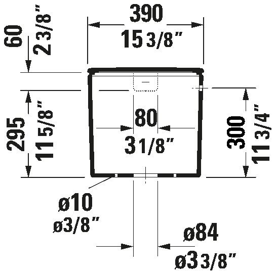 Toilet Tank, 093520