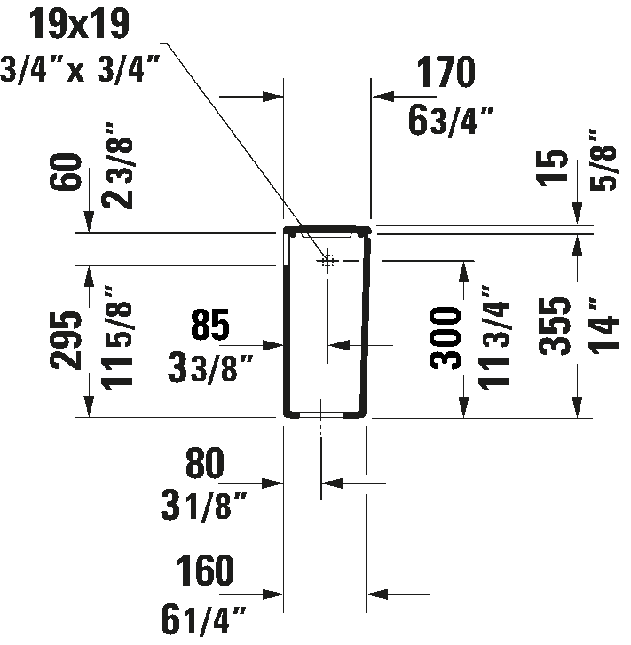 Toilet Tank, 093520