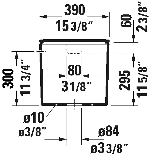 Toilet Tank, 093520
