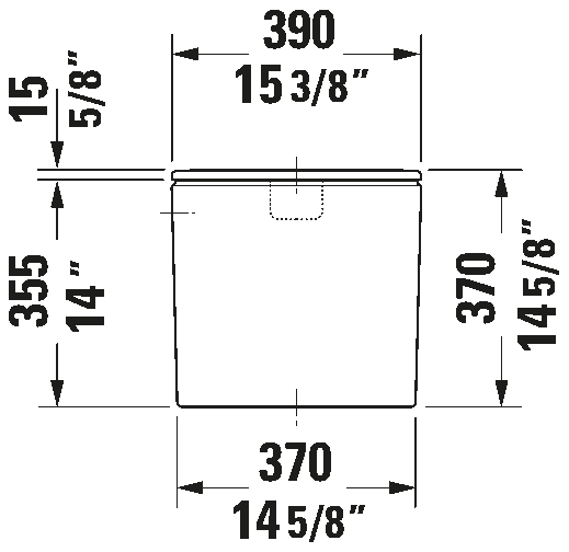 Toilet Tank, 093520