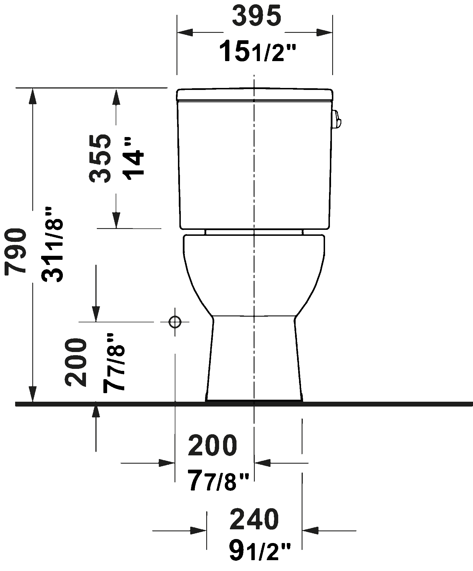 Toilet Bowl PRO Series, 203401