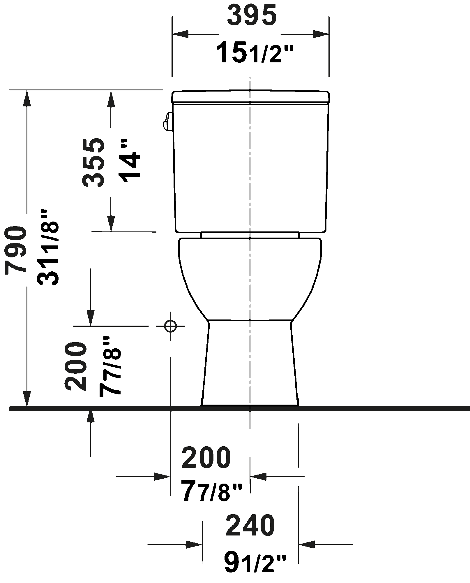 Toilet Bowl PRO Series, 203401