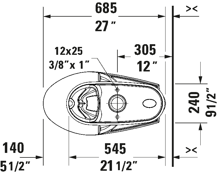 Toilet Bowl PRO Series, 203401
