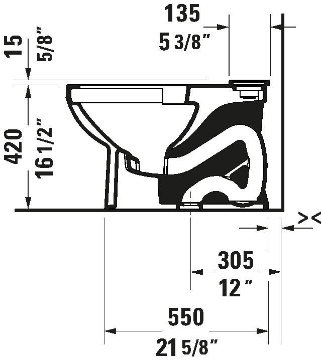 Toilet Bowl PRO Series, 203401