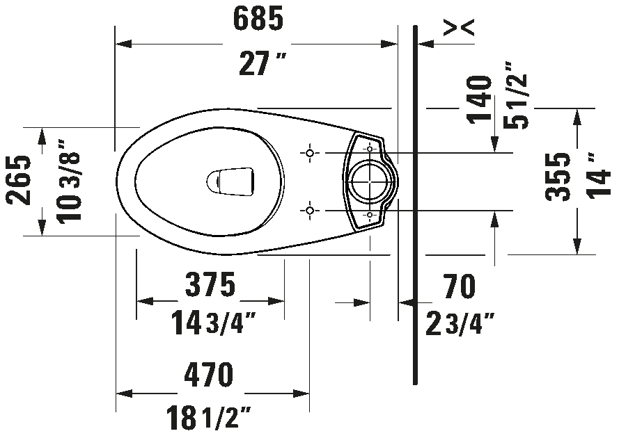 Toilet Bowl PRO Series, 203401