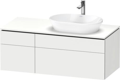 Console vanity unit wall-mounted, LC4874084840000 White Super Matt, Decor