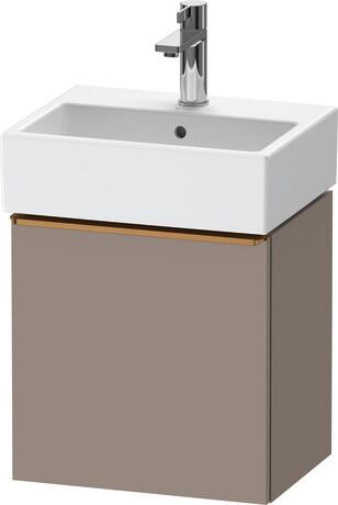 Vanity unit wall-mounted, DE4217L04430000 Basalte Matt, Decor, Handle Bronze