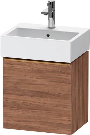 Vanity unit wall-mounted, DE4217L04790000 Walnut Matt, Decor, Handle Bronze