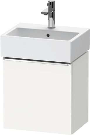 Vanity unit wall-mounted, DE4217L10180000 White Matt, Decor, Handle Chrome