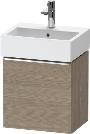 Vanity unit wall-mounted, DE4217L10350000 Oak terra Matt, Decor, Handle Chrome