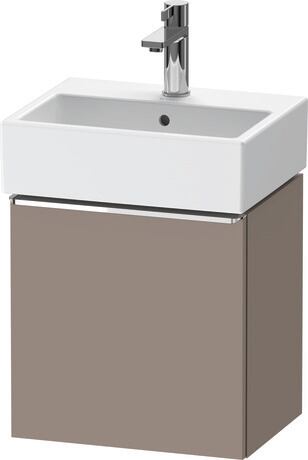 Vanity unit wall-mounted, DE4217L10430000 Basalte Matt, Decor, Handle Chrome