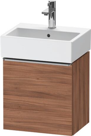 Vanity unit wall-mounted, DE4217L70790000 Walnut Matt, Decor, Handle Stainless steel