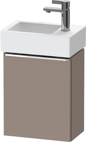 Vanity unit wall-mounted, DE4218L10430000 Basalte Matt, Decor, Handle Chrome