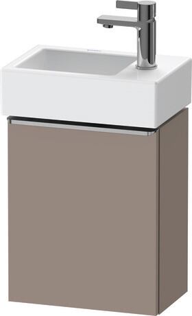 Vanity unit wall-mounted, DE4218L70430000 Basalte Matt, Decor, Handle Stainless steel