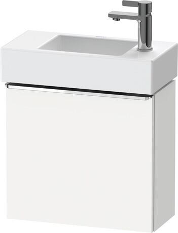 Vanity unit wall-mounted, DE4219L10180000 White Matt, Decor, Handle Chrome