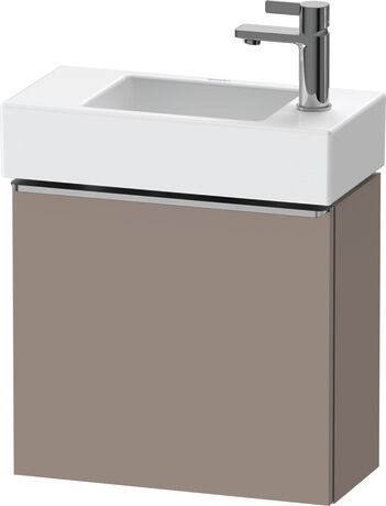 Vanity unit wall-mounted, DE4219L70430000 Basalte Matt, Decor, Handle Stainless steel