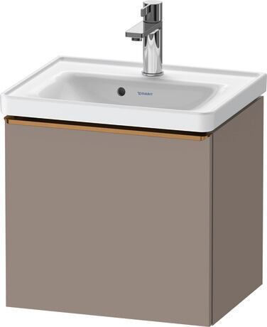 Vanity unit wall-mounted, DE4248004430000 Basalte Matt, Decor, Handle Bronze