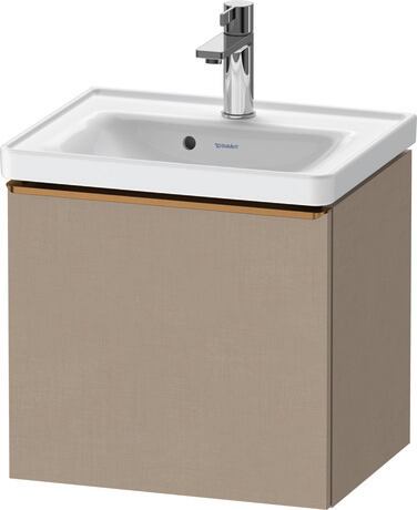 Vanity unit wall-mounted, DE4248004750000 Linen Matt, Decor, Handle Bronze