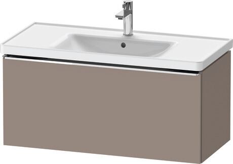 Vanity unit wall-mounted, DE4256010430000 Basalte Matt, Decor, Handle Chrome