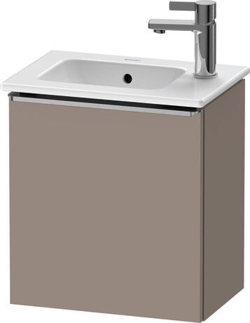 Vanity unit wall-mounted, DE4259L70430000 Basalte Matt, Decor, Handle Stainless steel