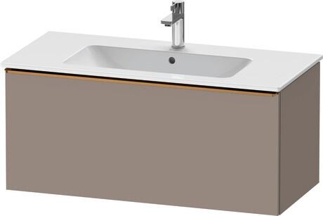 Vanity unit wall-mounted, DE4263004430000 Basalte Matt, Decor, Handle Bronze