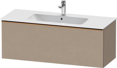 Vanity unit wall-mounted, DE4264004750000 Linen Matt, Decor, Handle Bronze