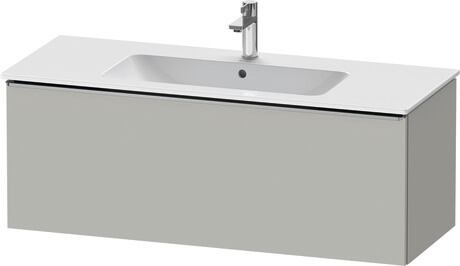 Vanity unit wall-mounted, DE4264070070000 Concrete grey Matt, Decor, Handle Stainless steel