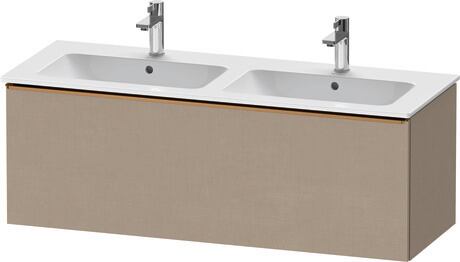 Vanity unit wall-mounted, DE4265004750000 Linen Matt, Decor, Handle Bronze