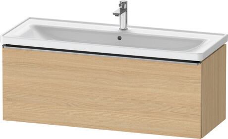 Vanity unit wall-mounted, DE4291070300000 Natural oak Matt, Decor, Handle Stainless steel