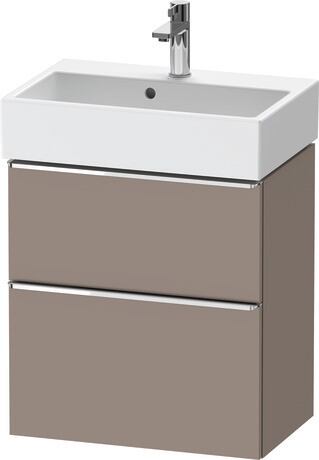 Vanity unit wall-mounted, DE4329010430000 Basalte Matt, Decor, Handle Chrome