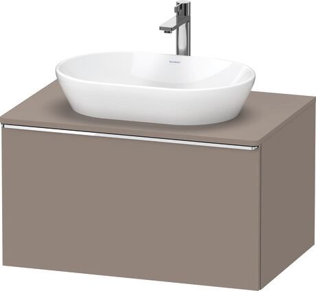 Console vanity unit wall-mounted, DE4947010430000 Basalte Matt, Decor, Handle Chrome